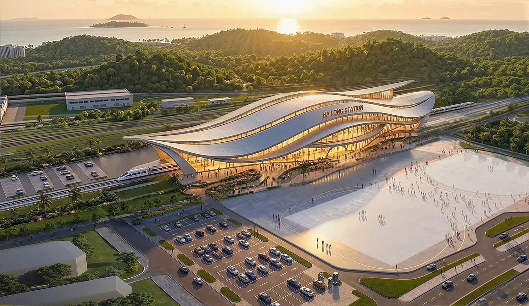 HÌNH ẢNH CỦA HẠ LONG STATION TẠI VINHOMES GLOBAL GATE HẠ LONG